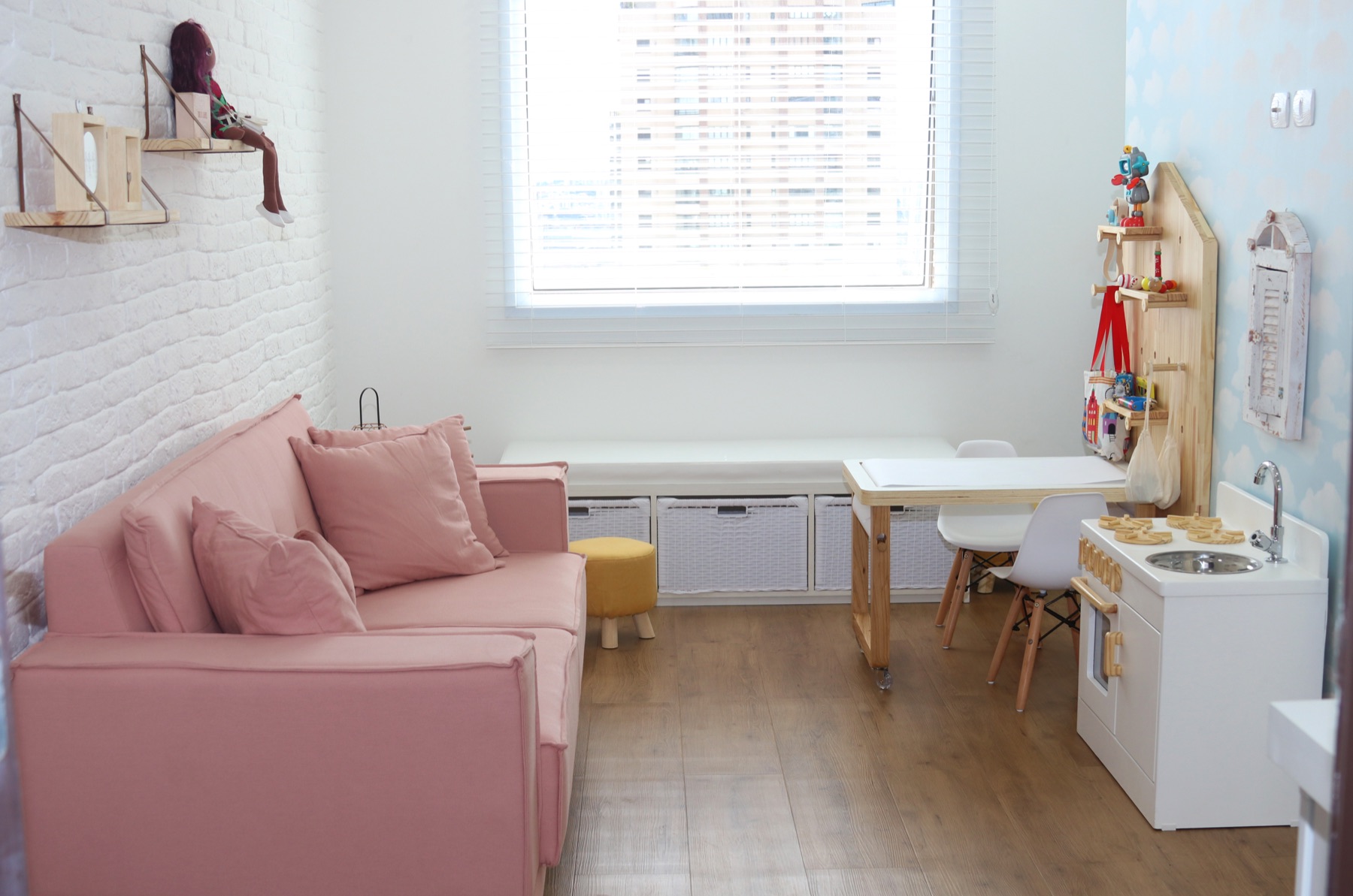 Sala de atendimento infantil